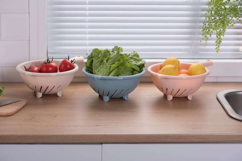 آبکش پلاستیکی سایز بزرگ مناسب شستشوی حجم زیاد مواد